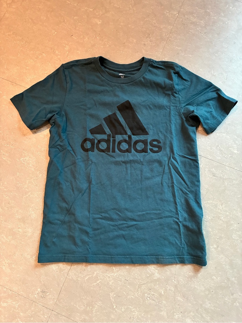 Youth adidas Teal short sleeve T-shirt Size Medium 10/12